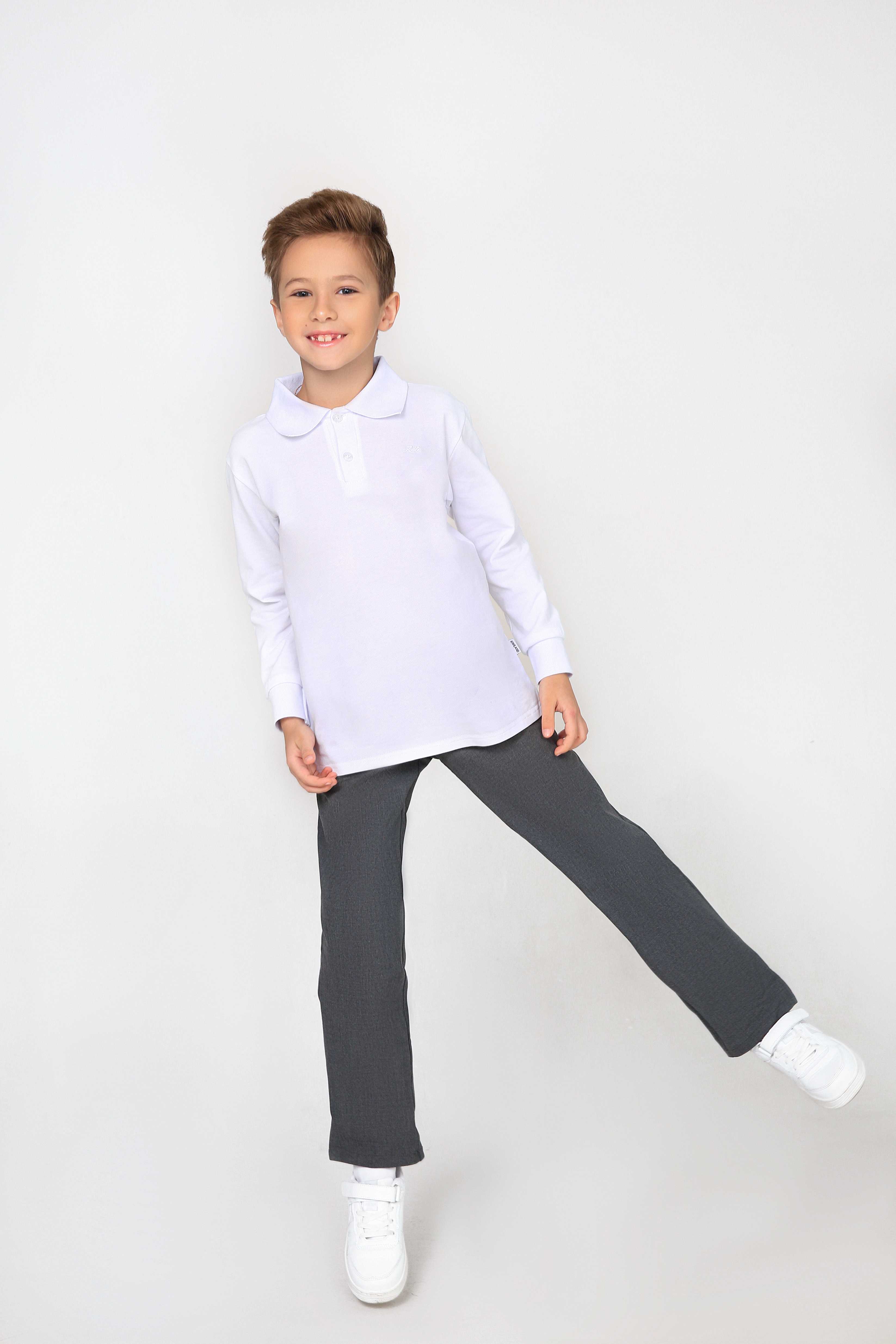  Рубашка Поло Белый