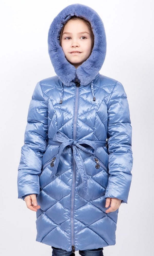  Пальто Голубой(NP)