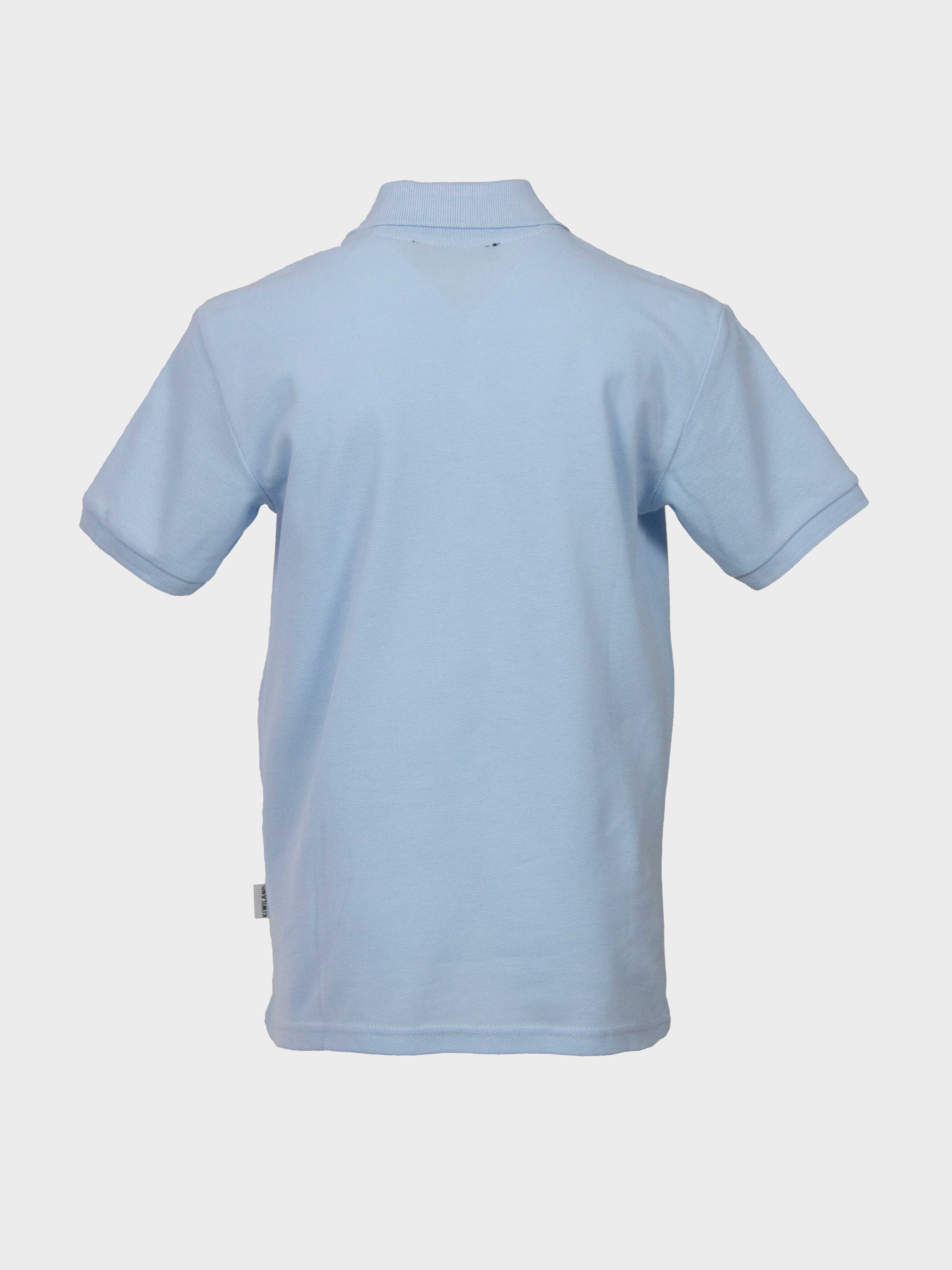  Поло Голубой