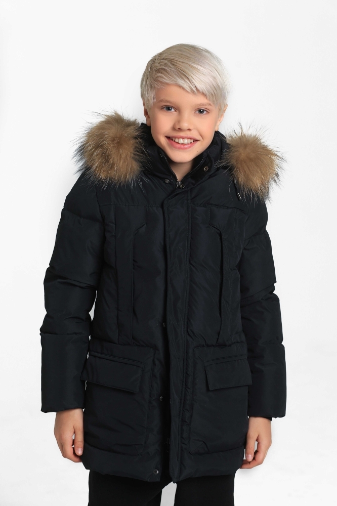  пальто черный