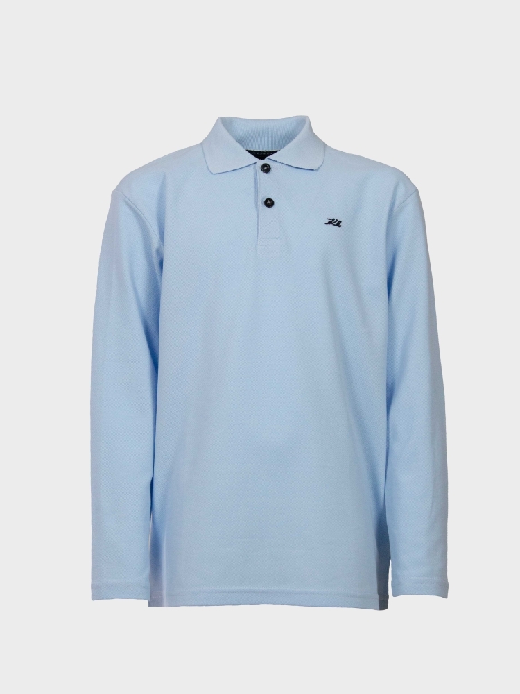  Рубашка Поло Голубой