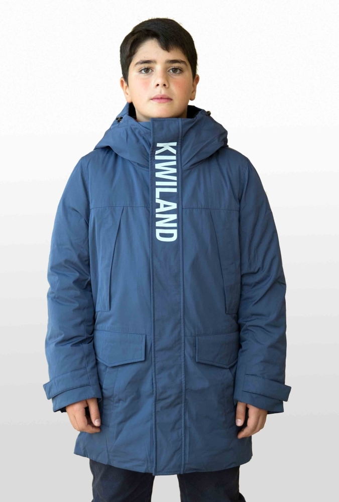  Пальто Светло-синий