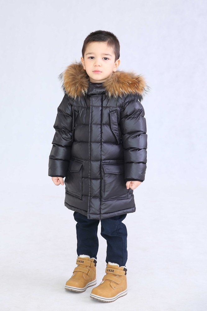  Пальто черный