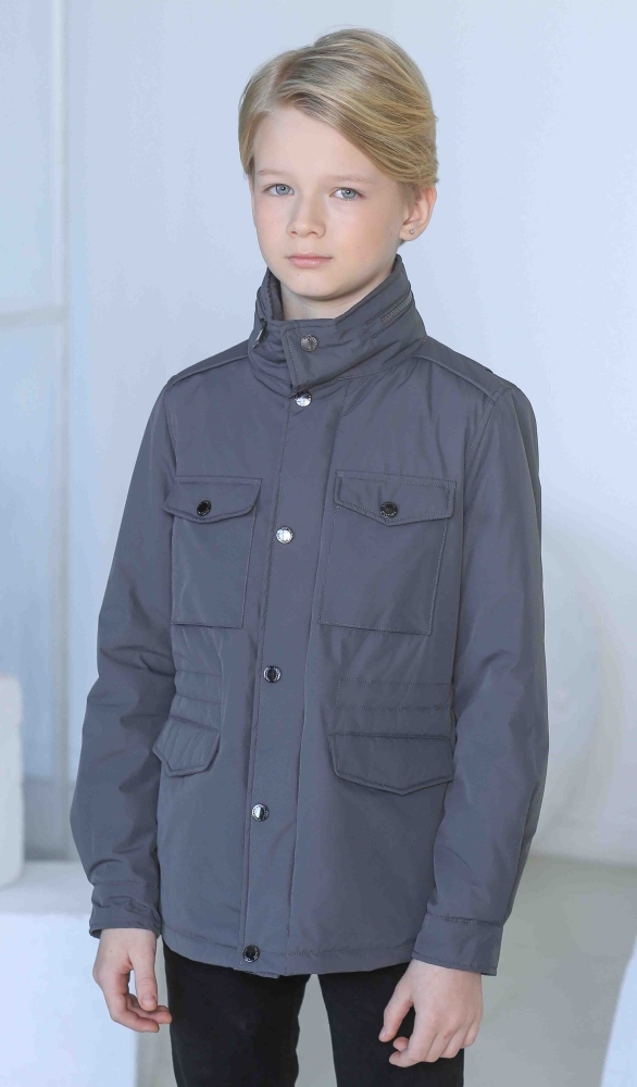  Куртка серый